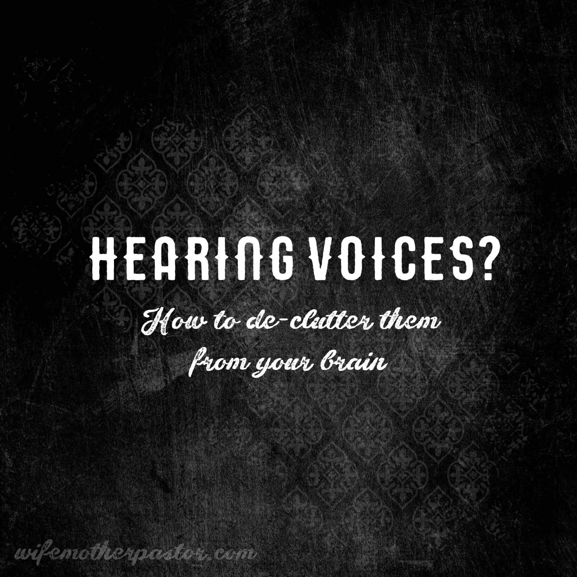 I'm Hearing Voices Rachael Jenneman